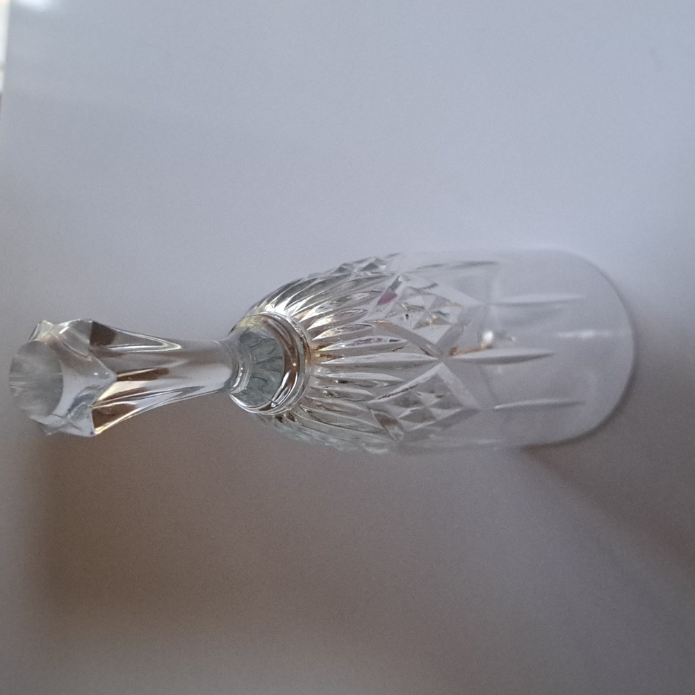 Crystal bell, no brand. No chips or marks.